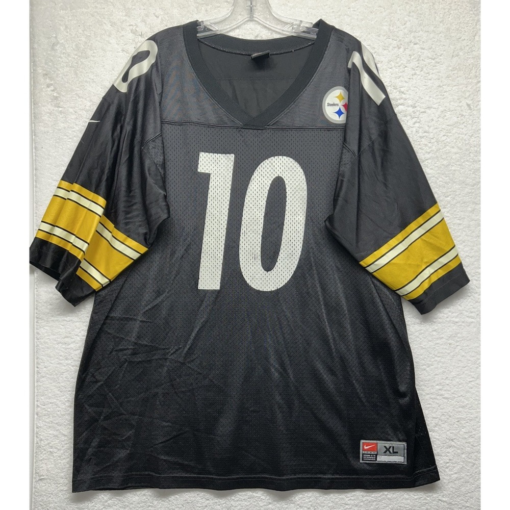 Nike Mens Size XL Pittsburg Steelers #10 Kordell Stewart Football Jersey (L5)